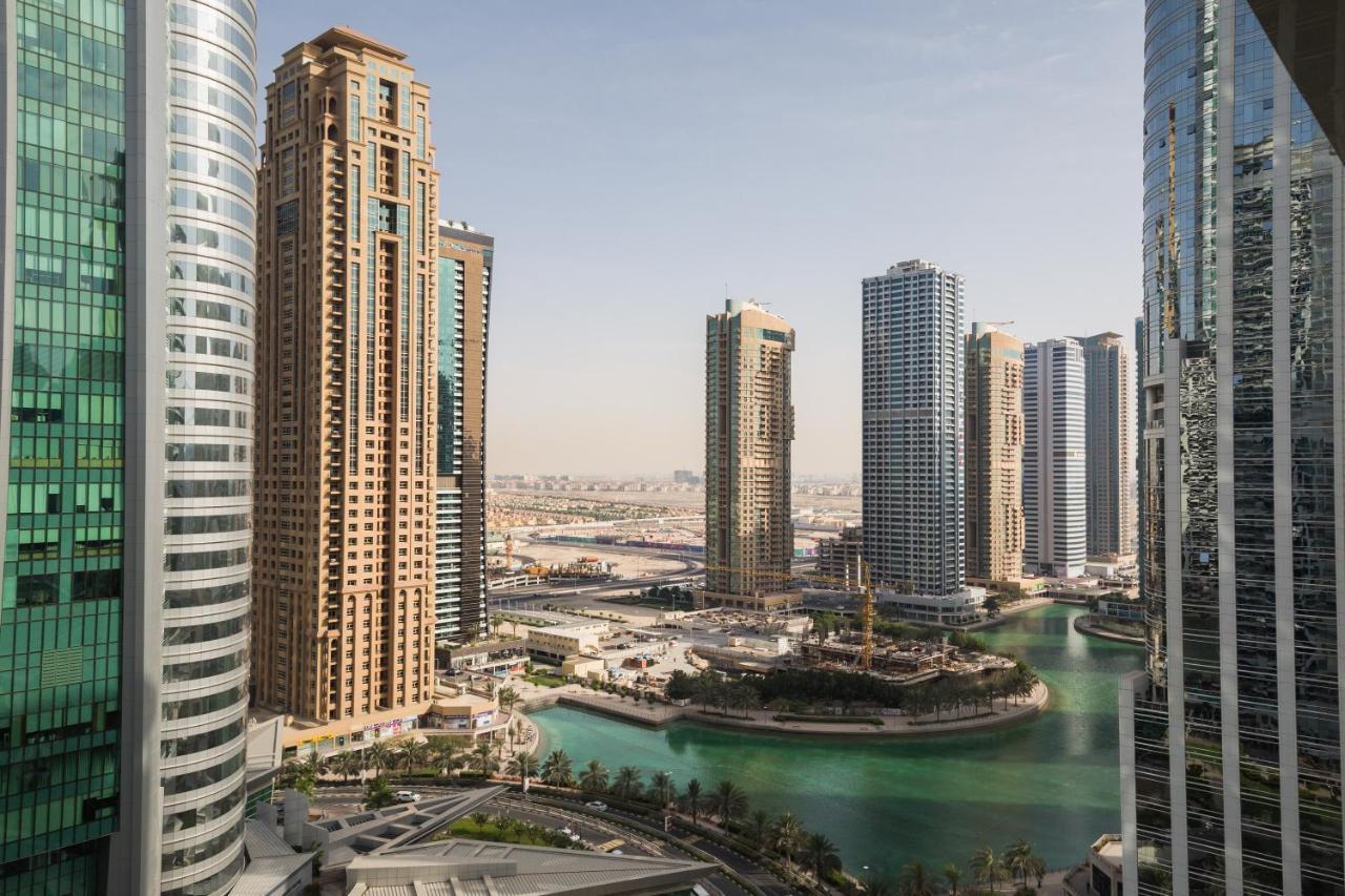 Higuests - Cozy Studio With Panoramic Views On The Lake Daire Dubai Dış mekan fotoğraf
